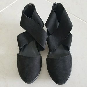[SOLD]Eileen Fisher Carver Back Zip Flats